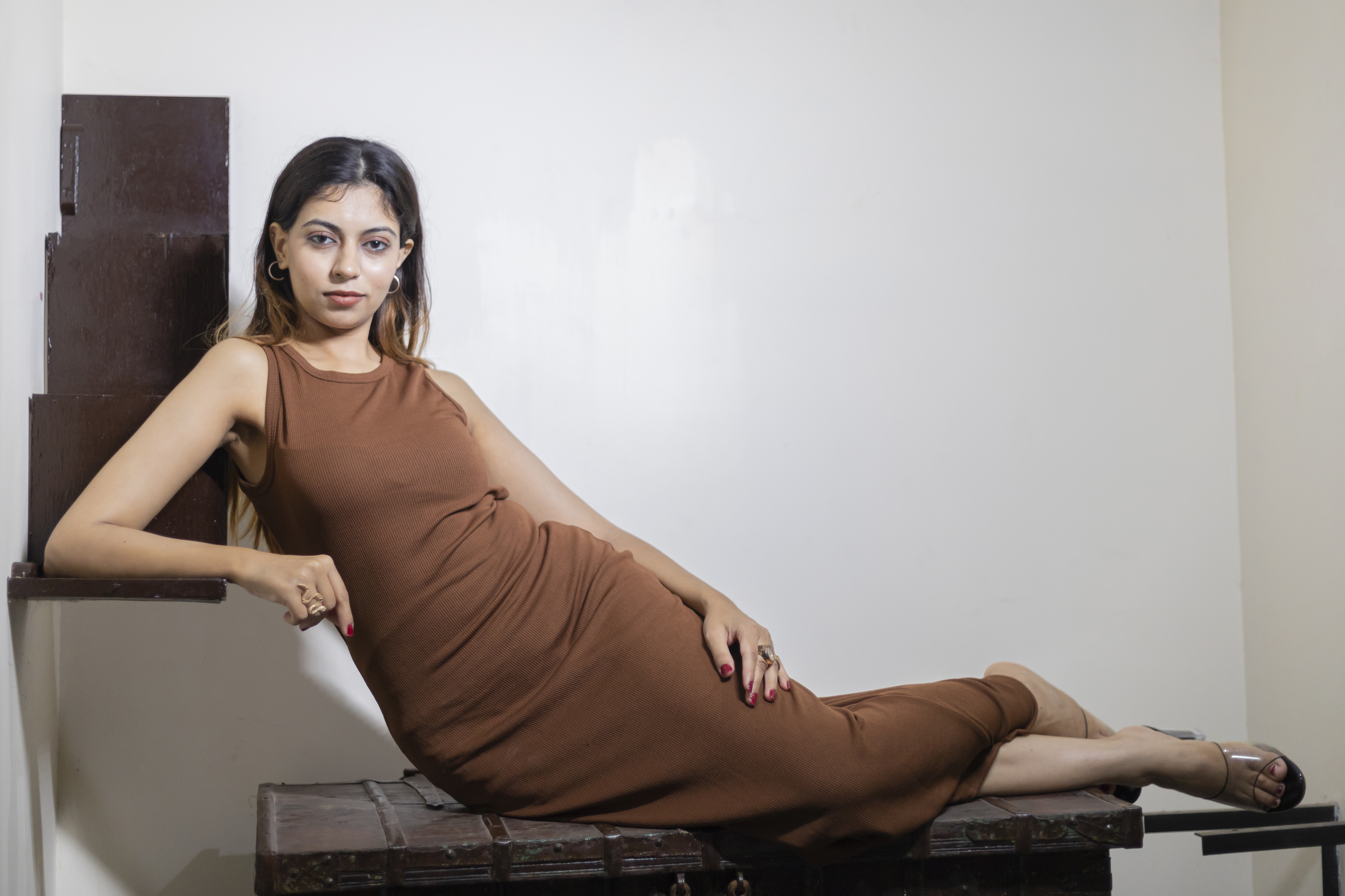 The Mocha Muse Cut-Out Dress